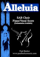 Alleluia SAB choral sheet music cover